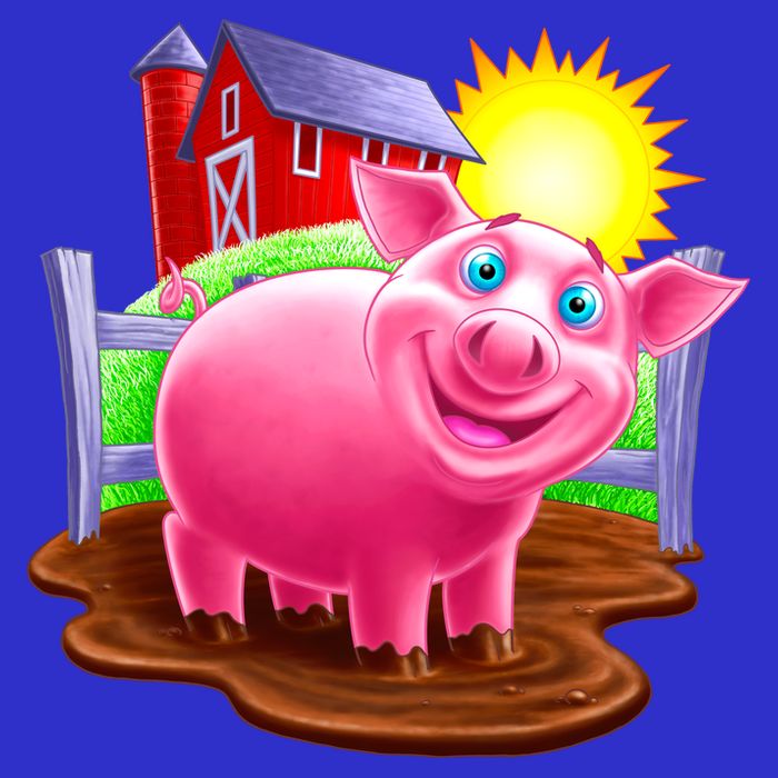 Smiling Pig Farm Apron