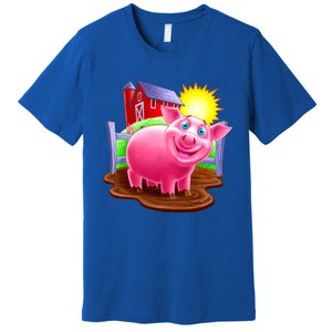 Smiling Pig Farm Premium T-Shirt