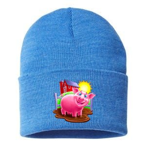 Smiling Pig Farm Sustainable Knit Beanie