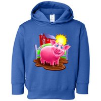 Smiling Pig Farm Toddler Hoodie