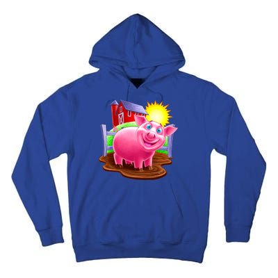 Smiling Pig Farm Tall Hoodie