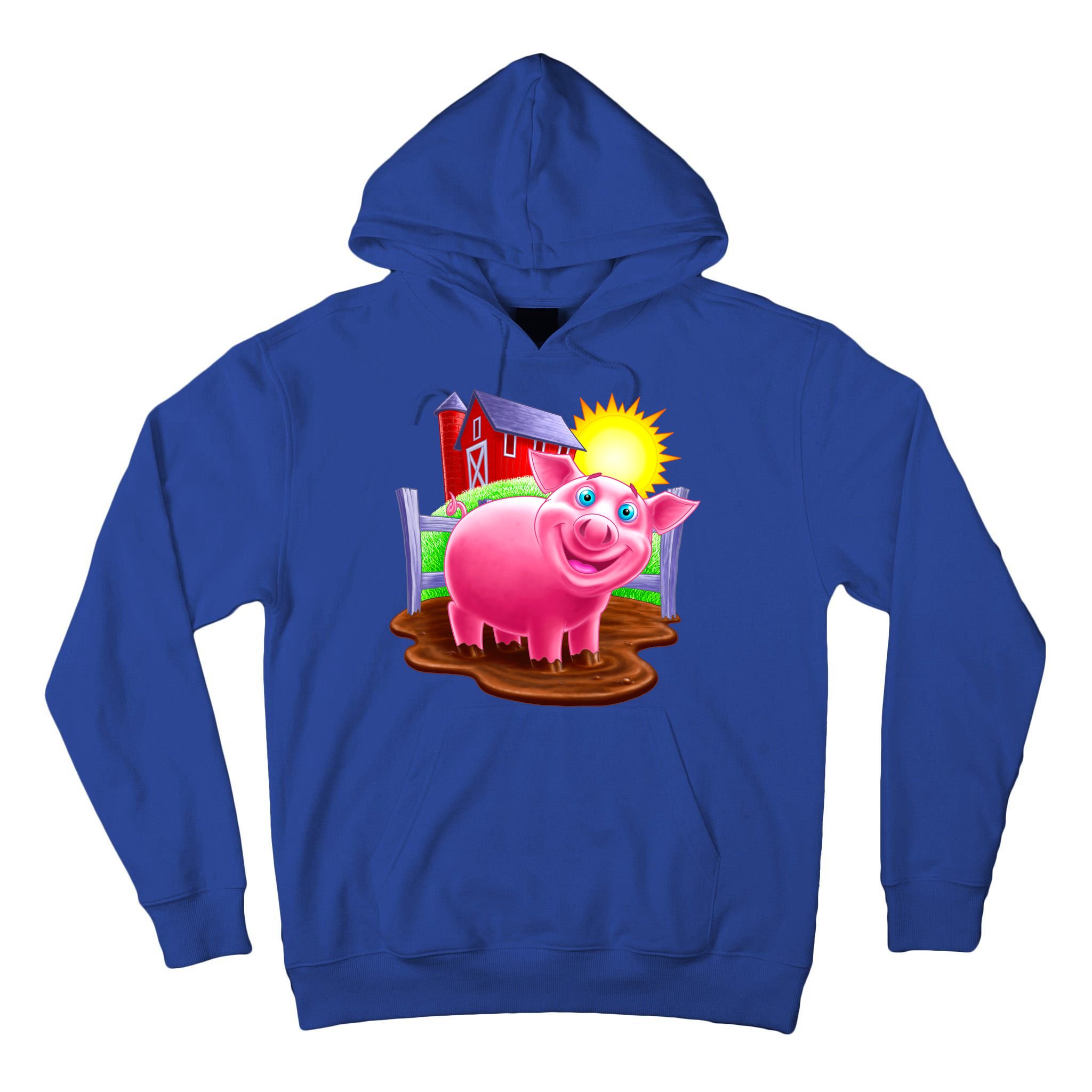Smiling Pig Farm Tall Hoodie