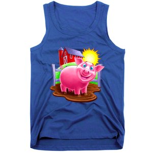 Smiling Pig Farm Tank Top