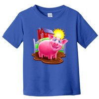 Smiling Pig Farm Toddler T-Shirt