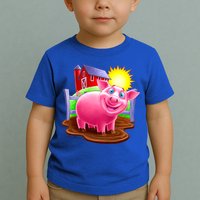 Smiling Pig Farm Toddler T-Shirt