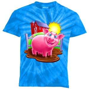 Smiling Pig Farm Kids Tie-Dye T-Shirt