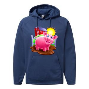 Smiling Pig Farm Performance Fleece Hoodie