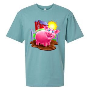 Smiling Pig Farm Sueded Cloud Jersey T-Shirt