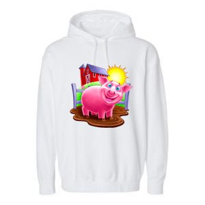 Smiling Pig Farm Garment-Dyed Fleece Hoodie