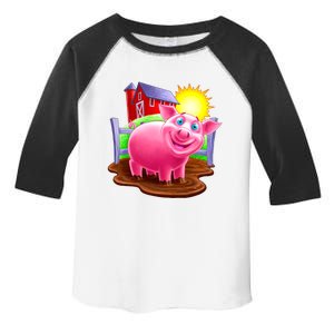 Smiling Pig Farm Toddler Fine Jersey T-Shirt