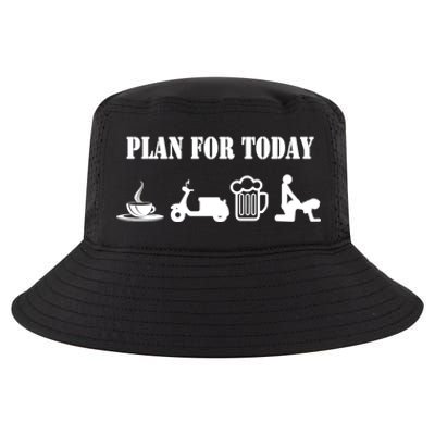 Scooter Plan For Day Cool Cheeky Scooter Gift Cool Comfort Performance Bucket Hat