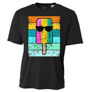 Summer Popsicle Funny Ice Cream Beach Pool Party Cooling Performance Crew T-Shirt