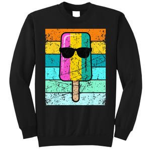 Summer Popsicle Funny Ice Cream Beach Pool Party Sweatshirt