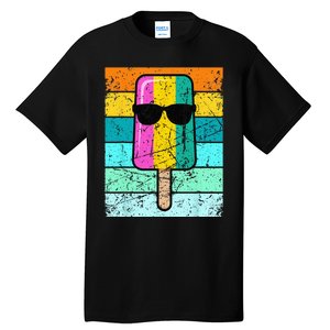 Summer Popsicle Funny Ice Cream Beach Pool Party Tall T-Shirt