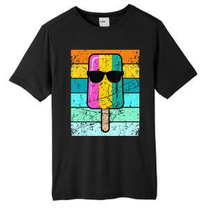 Summer Popsicle Funny Ice Cream Beach Pool Party Tall Fusion ChromaSoft Performance T-Shirt