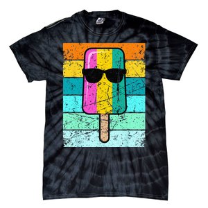 Summer Popsicle Funny Ice Cream Beach Pool Party Tie-Dye T-Shirt