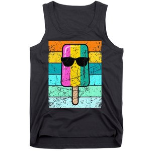 Summer Popsicle Funny Ice Cream Beach Pool Party Tank Top