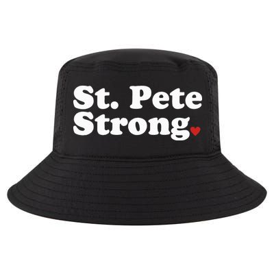 St. Petersburg Florida Trendy Strong Cute St. Pete Fl Cool Comfort Performance Bucket Hat