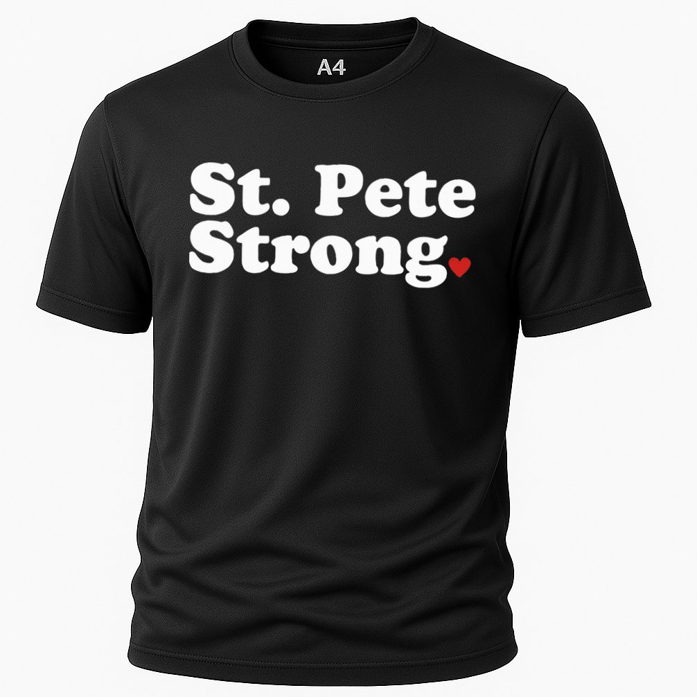 St. Petersburg Florida Trendy Strong Cute St. Pete Fl Performance Shirt