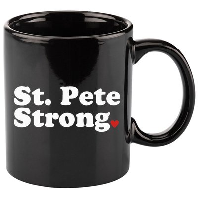 St. Petersburg Florida Trendy Strong Cute St. Pete Fl 11oz C Handle Ceramic Mug