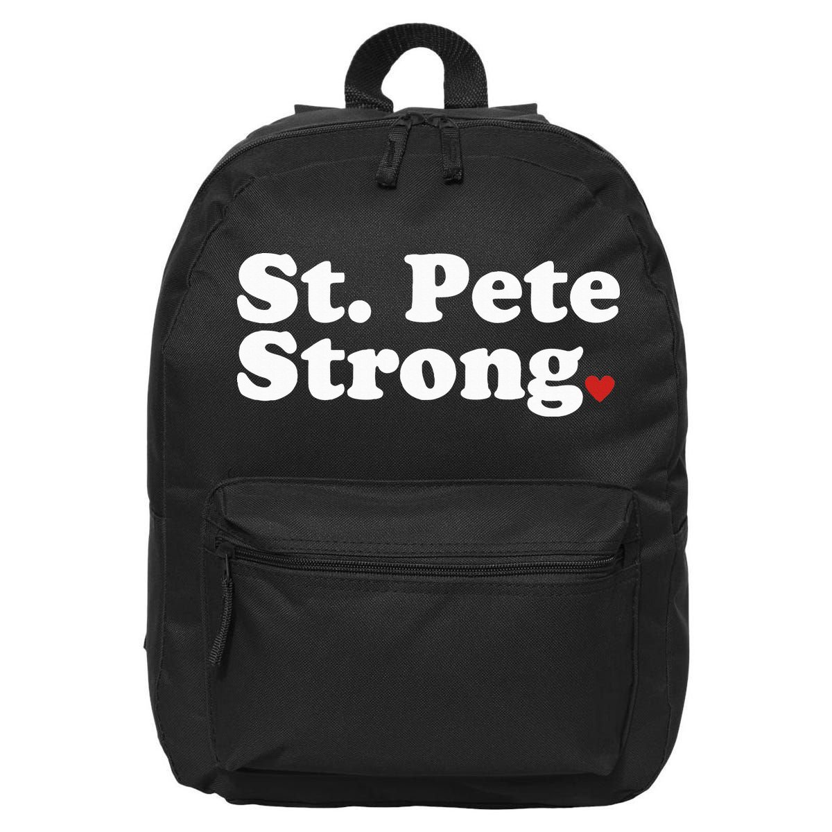 St. Petersburg Florida Trendy Strong Cute St. Pete Fl 16 in Basic Backpack