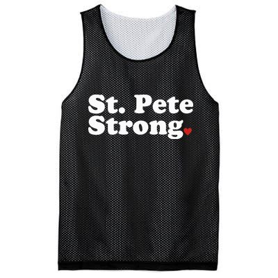 St. Petersburg Florida Trendy Strong Cute St. Pete Fl Mesh Reversible Basketball Jersey Tank