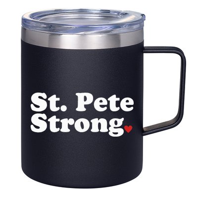 St. Petersburg Florida Trendy Strong Cute St. Pete Fl 12oz Stainless Steel Coffee Mug