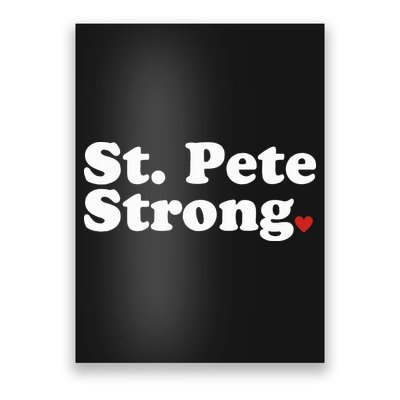 St. Petersburg Florida Trendy Strong Cute St. Pete Fl Poster