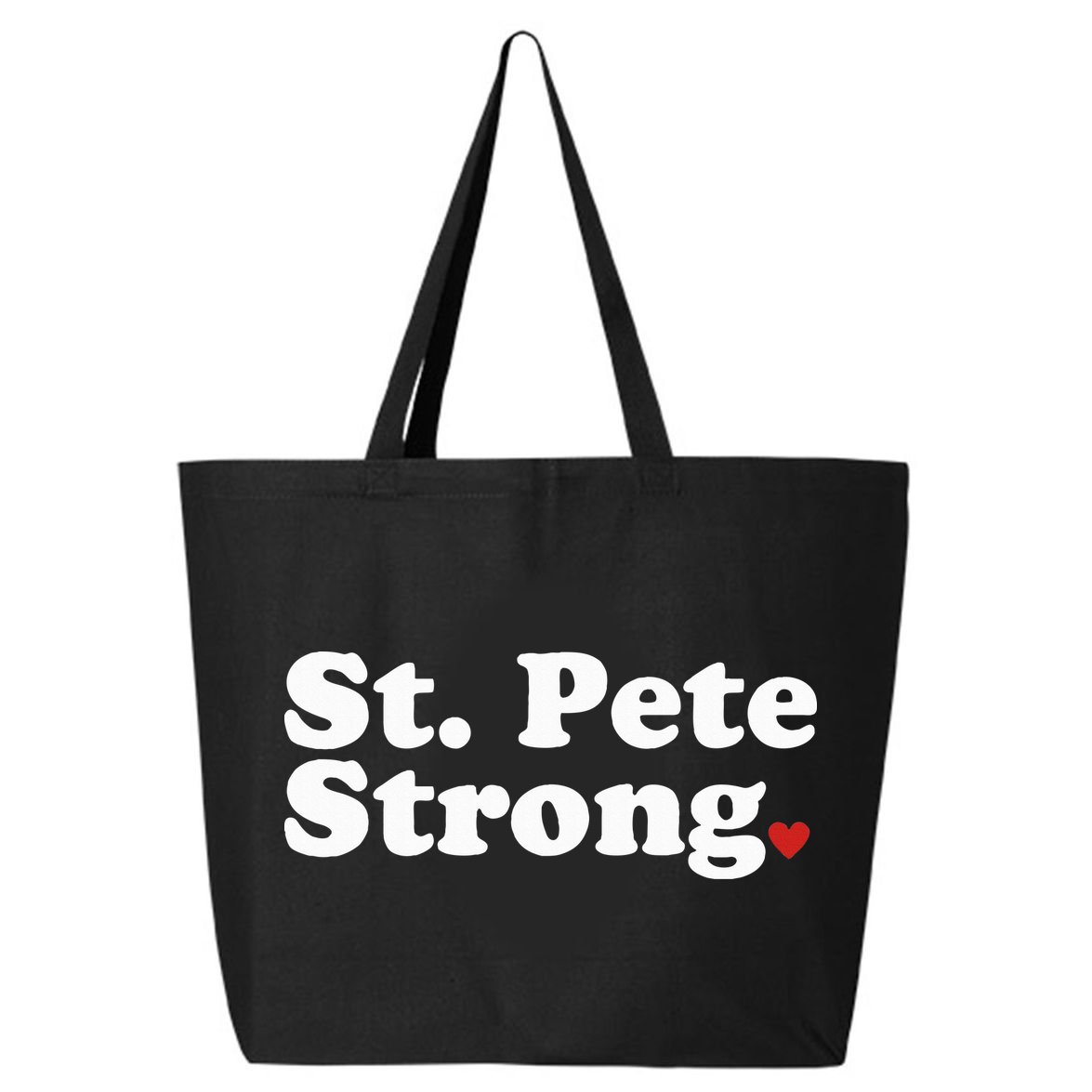 St. Petersburg Florida Trendy Strong Cute St. Pete Fl 25L Jumbo Tote