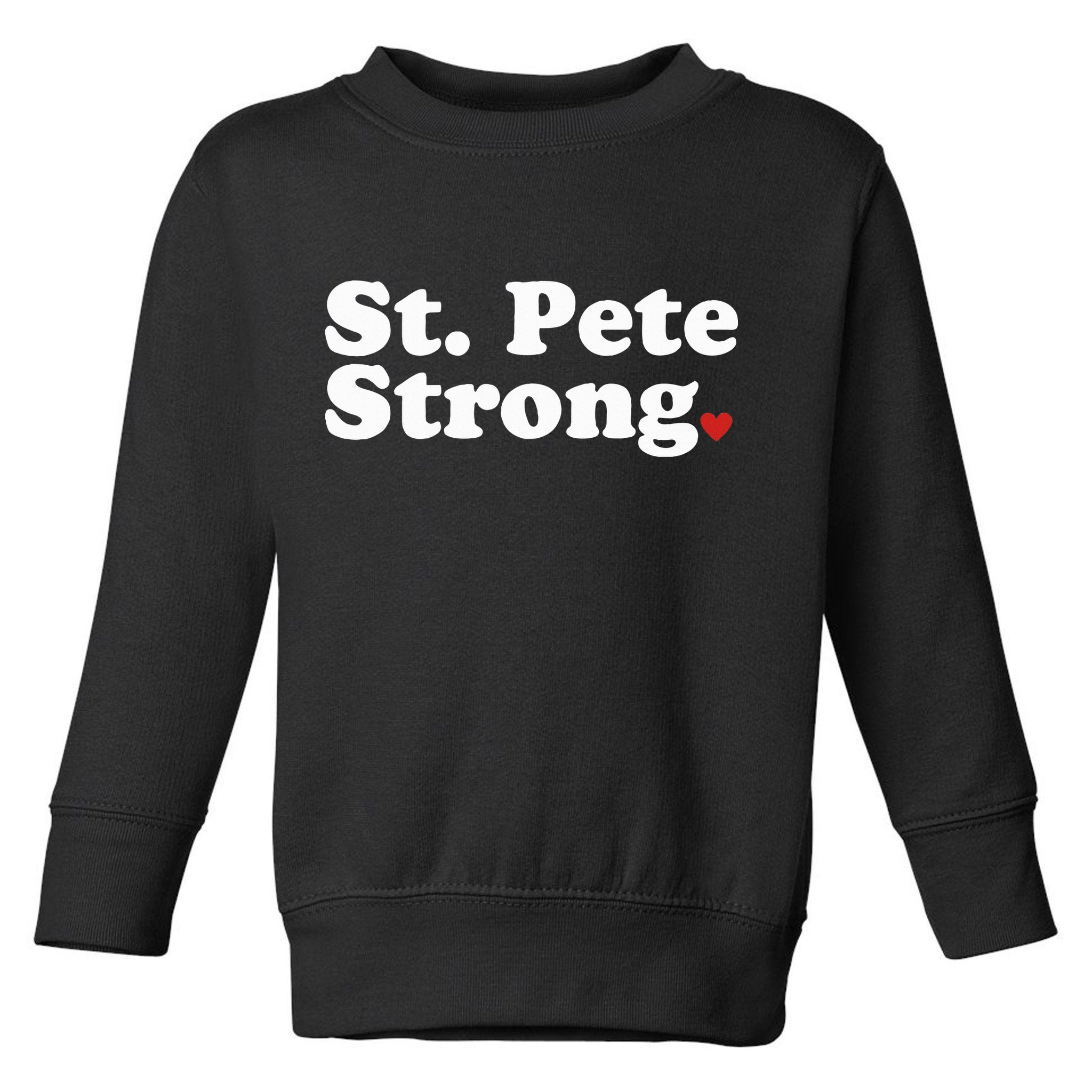 St. Petersburg Florida Trendy Strong Cute St. Pete Fl Toddler Sweatshirt