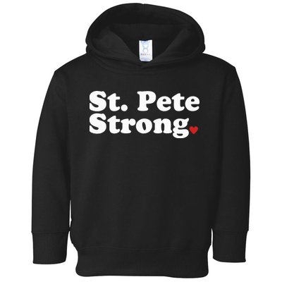 St. Petersburg Florida Trendy Strong Cute St. Pete Fl Toddler Hoodie