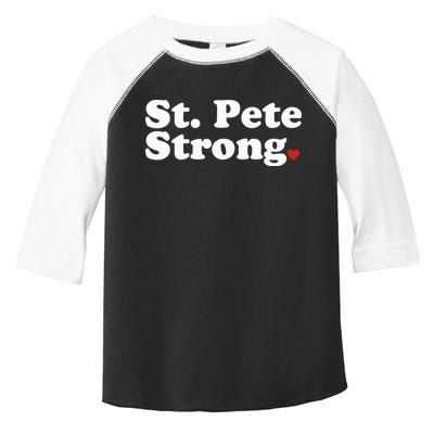 St. Petersburg Florida Trendy Strong Cute St. Pete Fl Toddler Fine Jersey T-Shirt