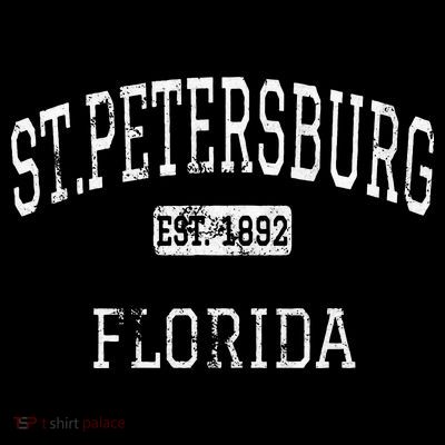 St Petersburg Florida FL Vintage T-Shirt