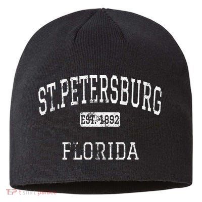 St Petersburg Florida FL Vintage Sustainable Beanie