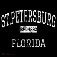 St Petersburg Florida FL Vintage Baby Bodysuit