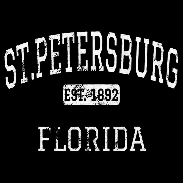 St Petersburg Florida FL Vintage Kids T-Shirt