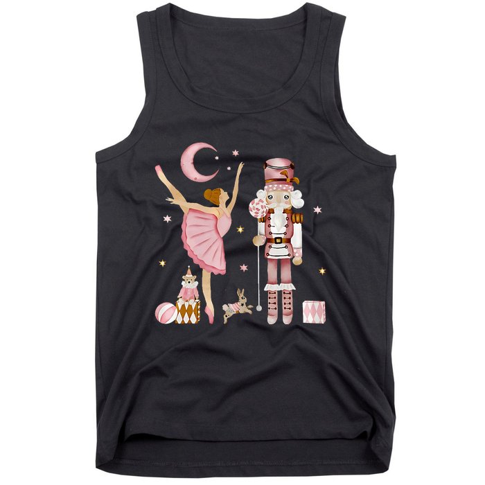 Sugar Plum Fairy Nutcracker Christmas Cute Xmas Tank Top