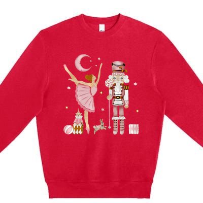 Sugar Plum Fairy Nutcracker Christmas Cute Xmas Premium Crewneck Sweatshirt