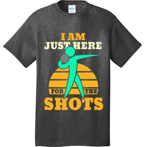 Shot Put Funny Here For The Shots Sport Shot Putter T-Shirt