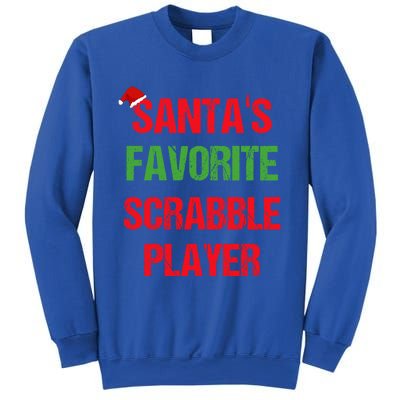 Scrabble Player Funny Pajama Christmas Gift Sweatshirt