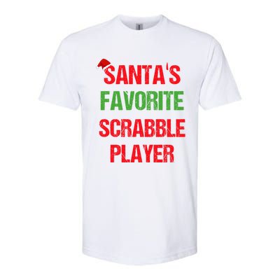 Scrabble Player Funny Pajama Christmas Gift Softstyle® CVC T-Shirt