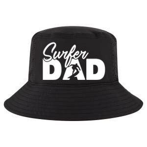 Surfing Papa Funny Surfing Dad Father Gift Cool Comfort Performance Bucket Hat