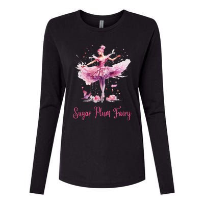 Sugar Plum Fairy Enchanting Nutcracker Ballet Fans Womens Cotton Relaxed Long Sleeve T-Shirt