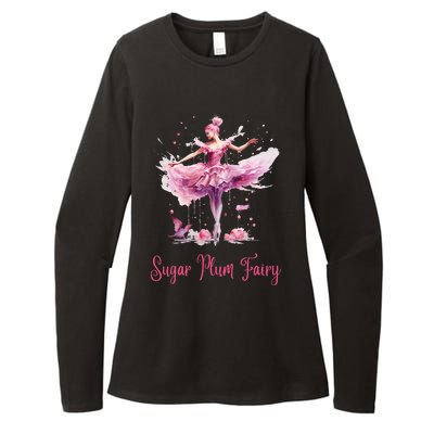 Sugar Plum Fairy Enchanting Nutcracker Ballet Fans Womens CVC Long Sleeve Shirt