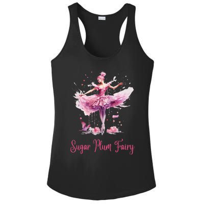 Sugar Plum Fairy Enchanting Nutcracker Ballet Fans Ladies PosiCharge Competitor Racerback Tank