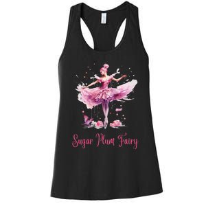 Sugar Plum Fairy Enchanting Nutcracker Ballet Fans Women's Racerback Tank