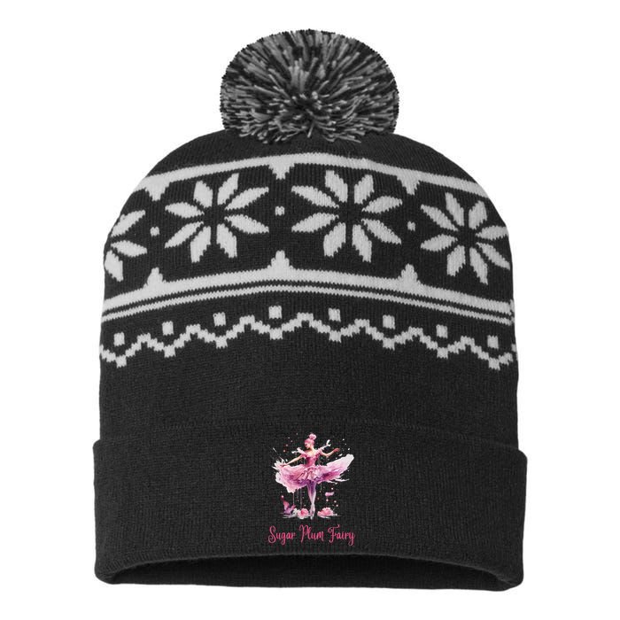 Sugar Plum Fairy Enchanting Nutcracker Ballet Fans USA-Made Snowflake Beanie