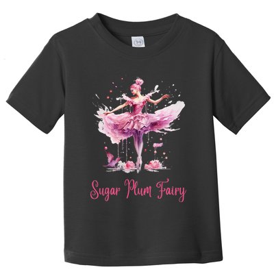 Sugar Plum Fairy Enchanting Nutcracker Ballet Fans Toddler T-Shirt