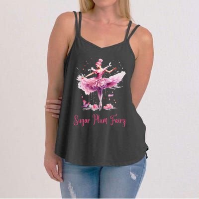 Sugar Plum Fairy Enchanting Nutcracker Ballet Fans Women's Strappy Tank