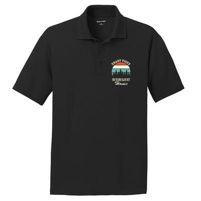 Shady Pines Funny Quote Retirement Day Party Home PosiCharge RacerMesh Polo